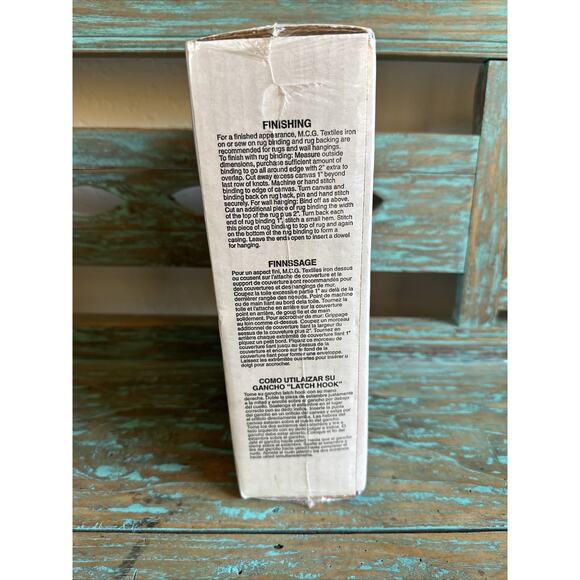 Huggables Latch Hook Duck Shaped Pillow #36205 MCG Textiles 12x12 Rubber Ducky - Picture 6 of 7